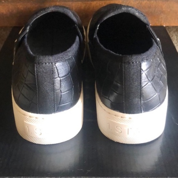 State black croc embossed leather slip on sneakers
1. State - Picture 9 of 9